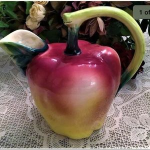 Lovely Lord & Taylor Apple Vase Made in Italy